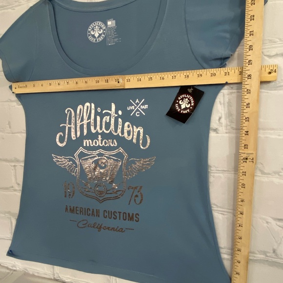 NWT Affliction Tee - Picture 7 of 9
